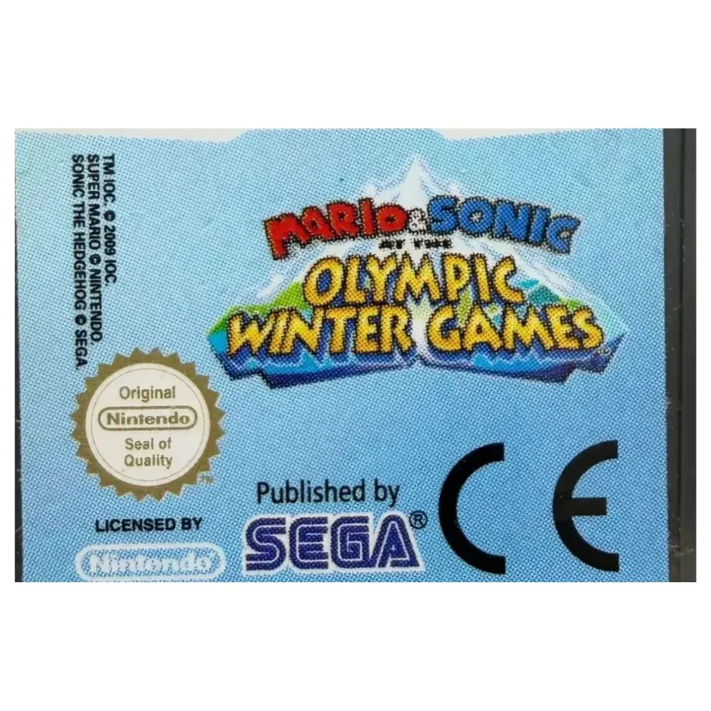 Mario & Sonic at the Olympic Winter Games (Nintendo DS) — photo détaillée 2