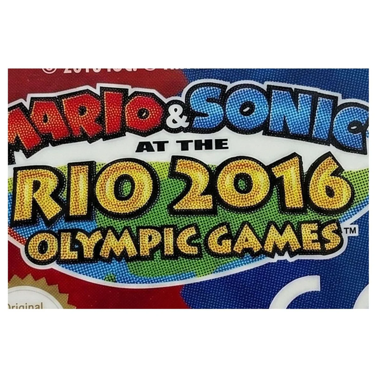 Mario & Sonic at the Rio 2016 Olympic Games Nintendo 3DS Label — Losse cartridge