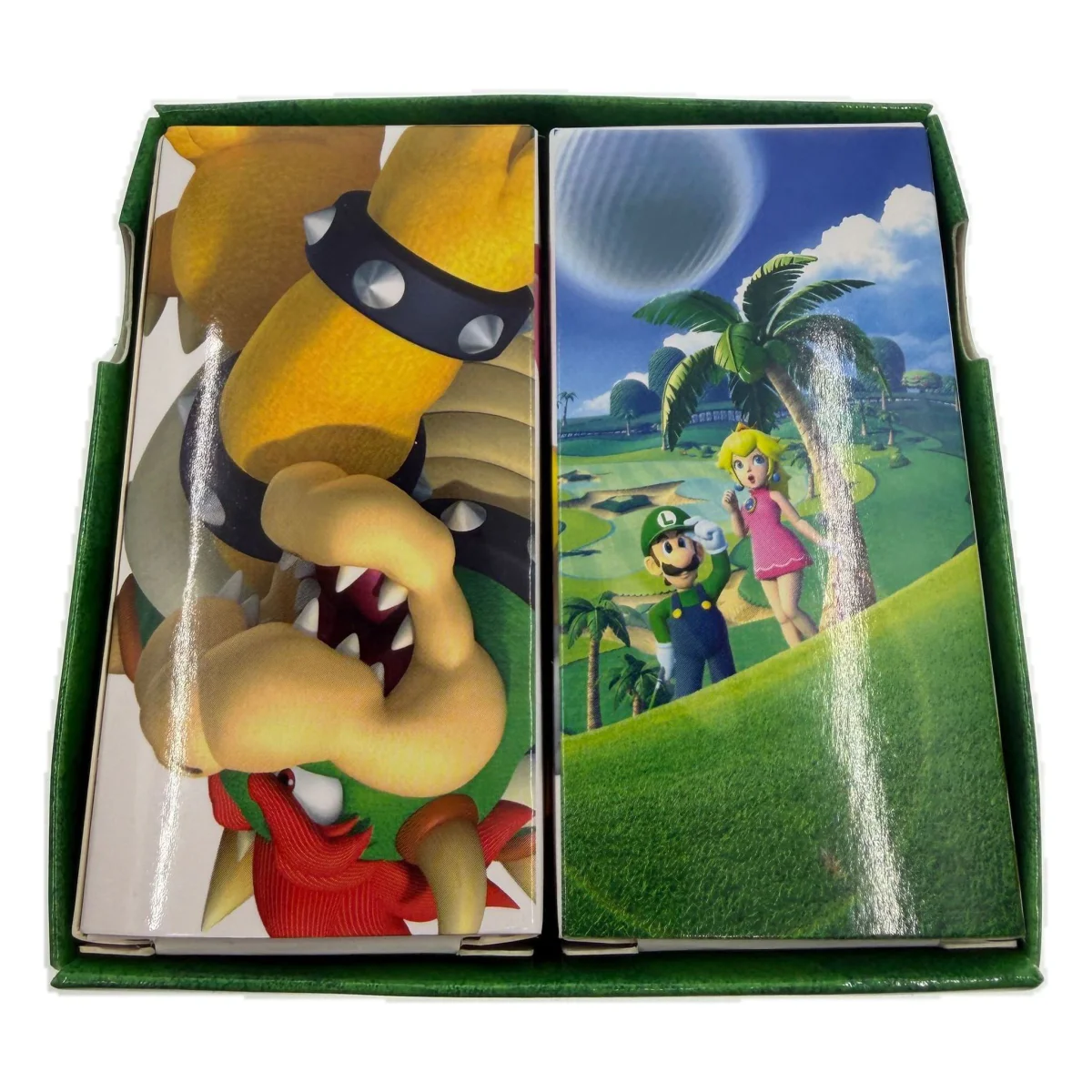 Mario Golf: World Tour Golfballen — Club Nintendo (set van 4, в кутия) (Nintendo 3DS) — задна страна