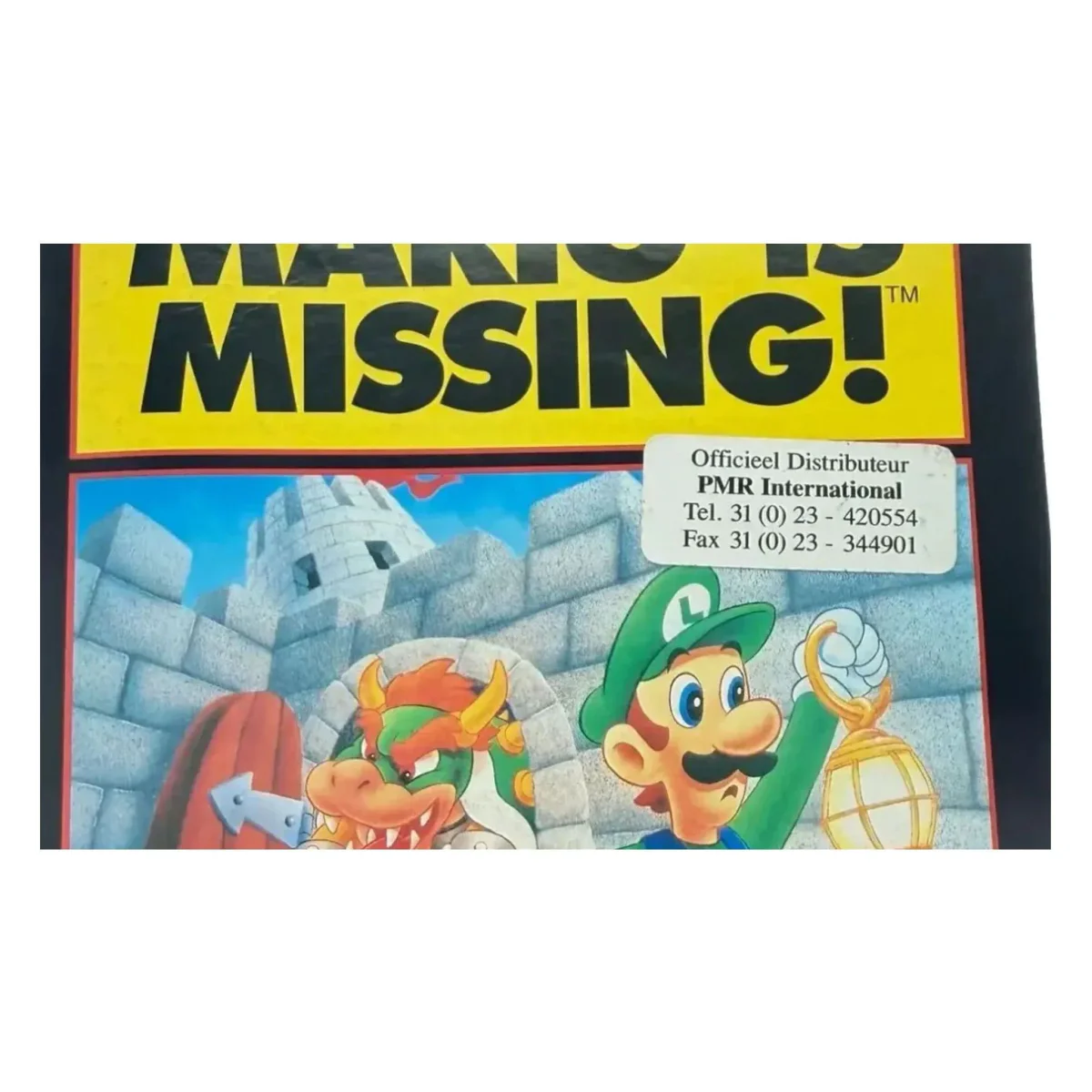 Mario Is Missing! — originálny návod (Super Nintendo) — detailná fotografia 1