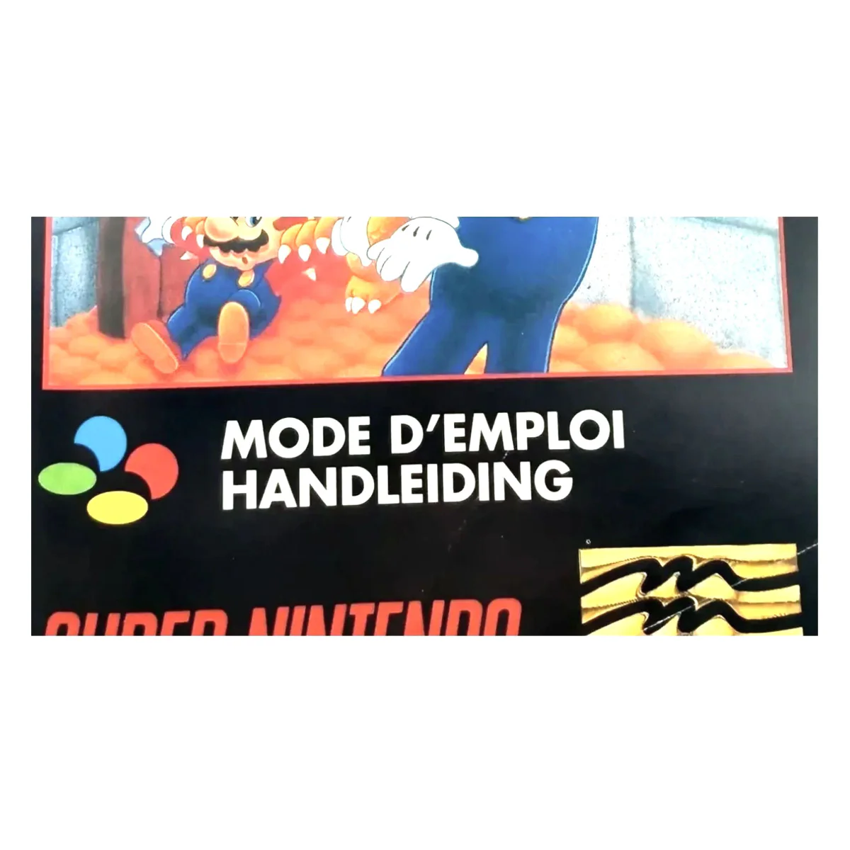 Mario Is Missing! — originálny návod (Super Nintendo) — detailná fotografia 3