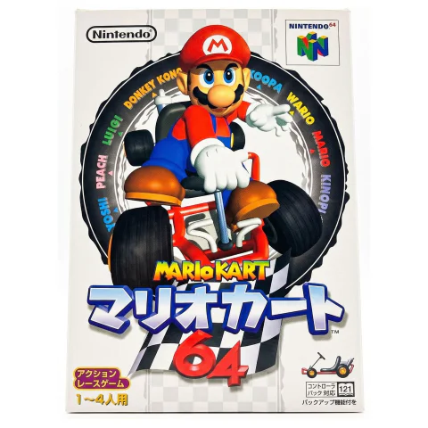 Mario Kart 64 (JPN) (Nintendo 64) — Game in doos met handleiding, Goed staat — origineel tweedehands kopen bij Gameshop Enter