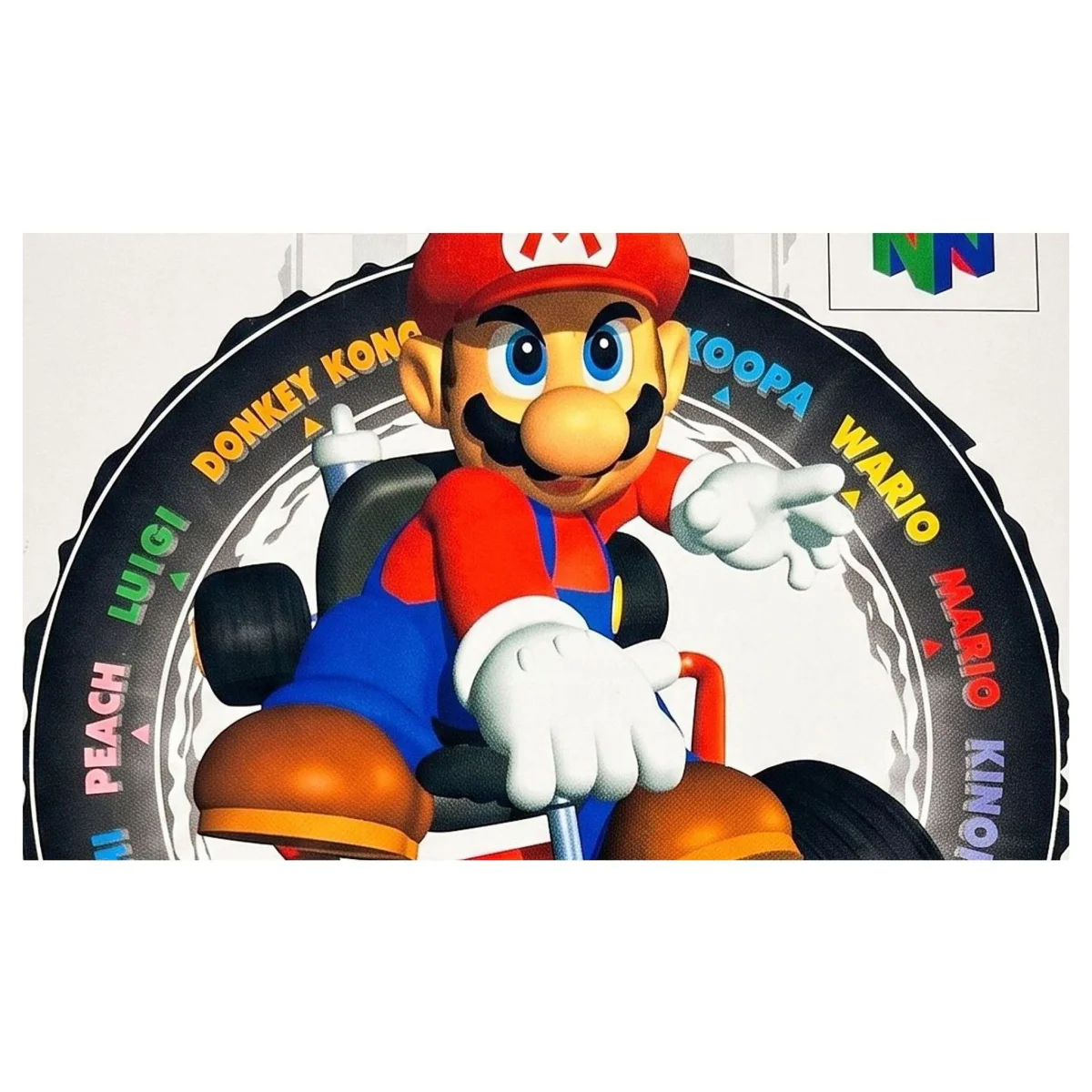 Mario Kart 64 (JPN) Nintendo 64 Detail — Game in doos met handleiding
