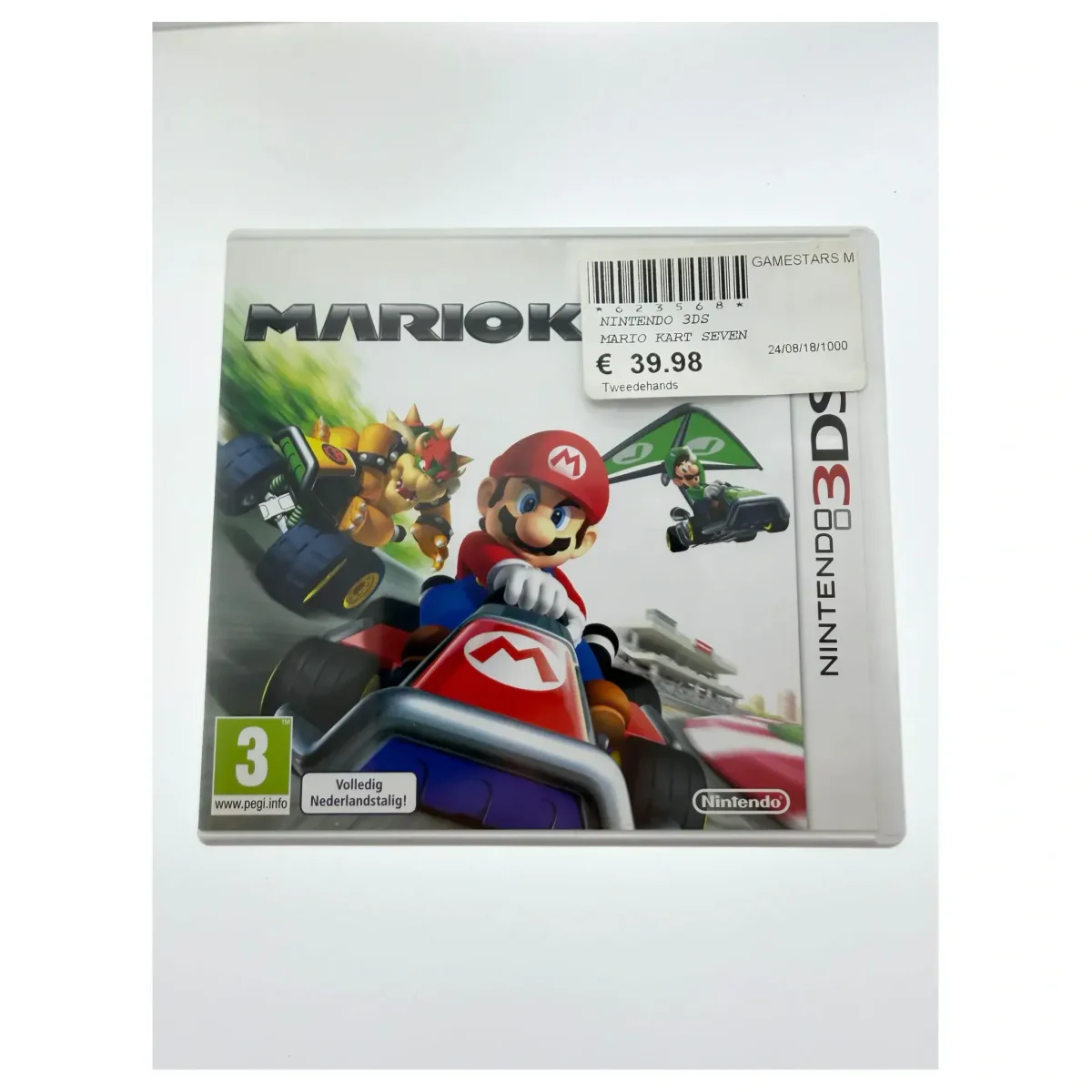 Mario Kart 7 Nintendo 3DS Voorkant — Game in doos