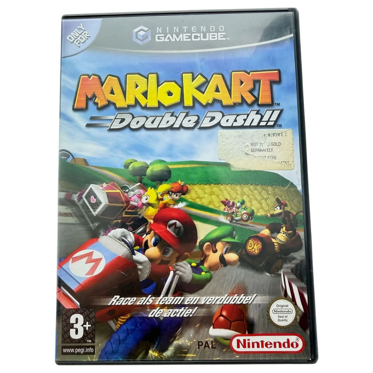 Mario Kart: Double Dash!! (GameCube) — Juego en caja original