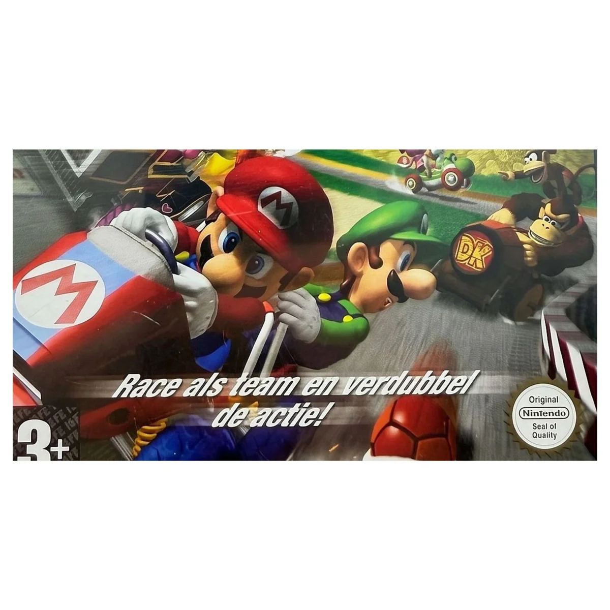 Mario Kart: Double Dash!! GameCube Binnenkant — Game in doos