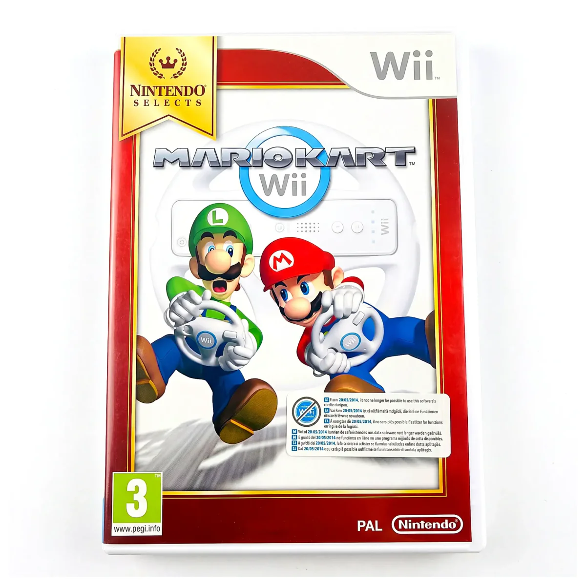 Mario Kart Wii (Nintendo Selects) (Wii) — Spiel in Originalverpackung (OVP)