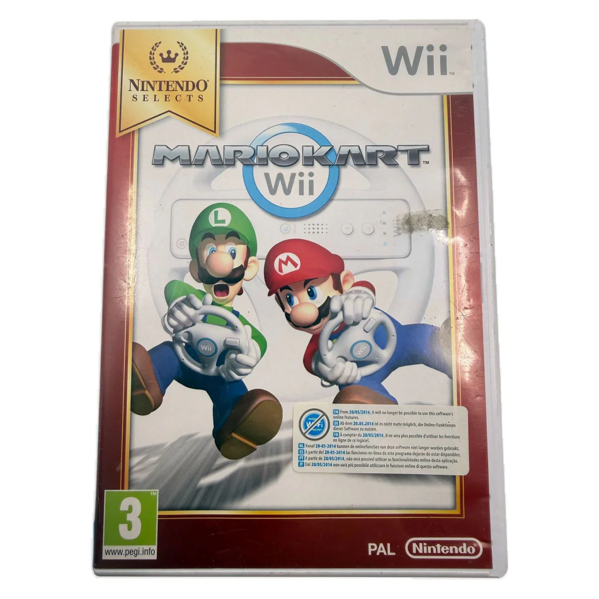 Mario Kart Wii (Nintendo Selects) (Wii) — Hra v originální krabici