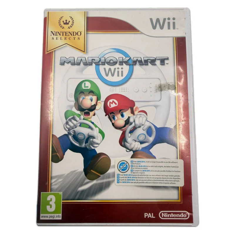 Mario Kart Wii (Nintendo Selects) (Wii) Game in doos — Redelijke staat — origineel kopen bij Gameshop Enter