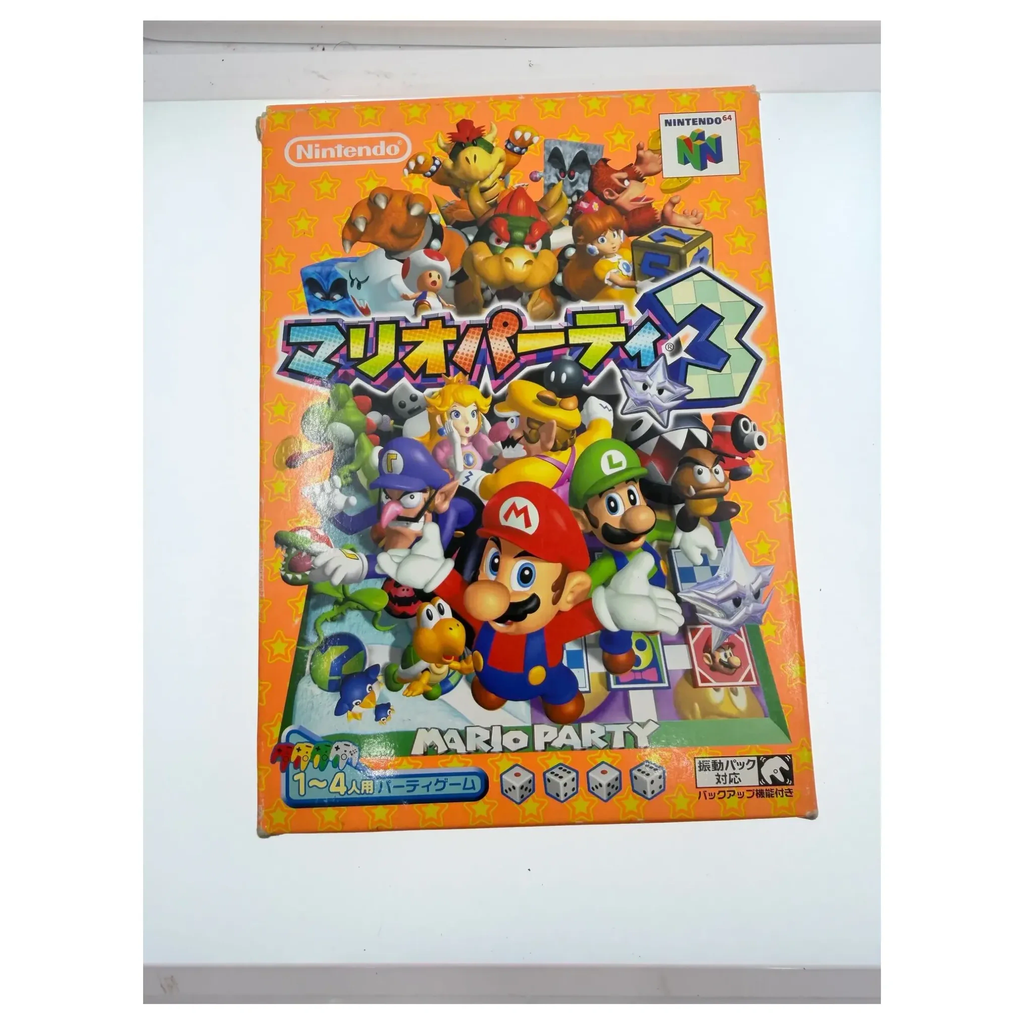 Mario Party 3 (JPN) (Nintendo 64) Game in doos — Goed staat — origineel kopen bij Gameshop Enter