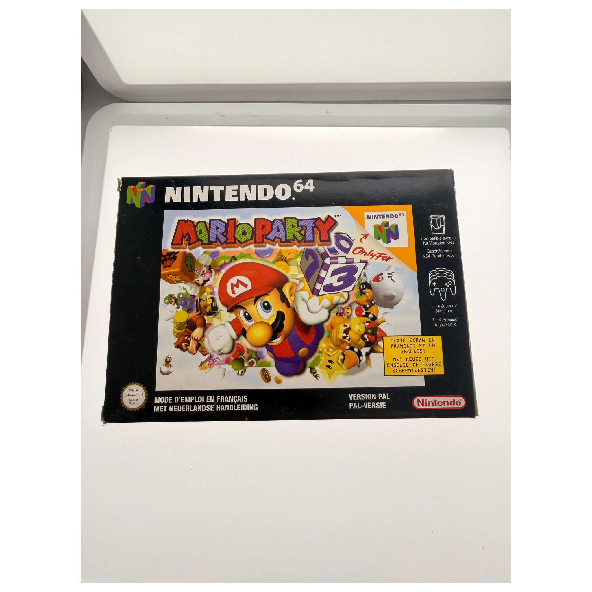 Mario Party 3 (Nintendo 64) Game in doos met handleiding — Goede staat — origineel kopen bij Gameshop Enter