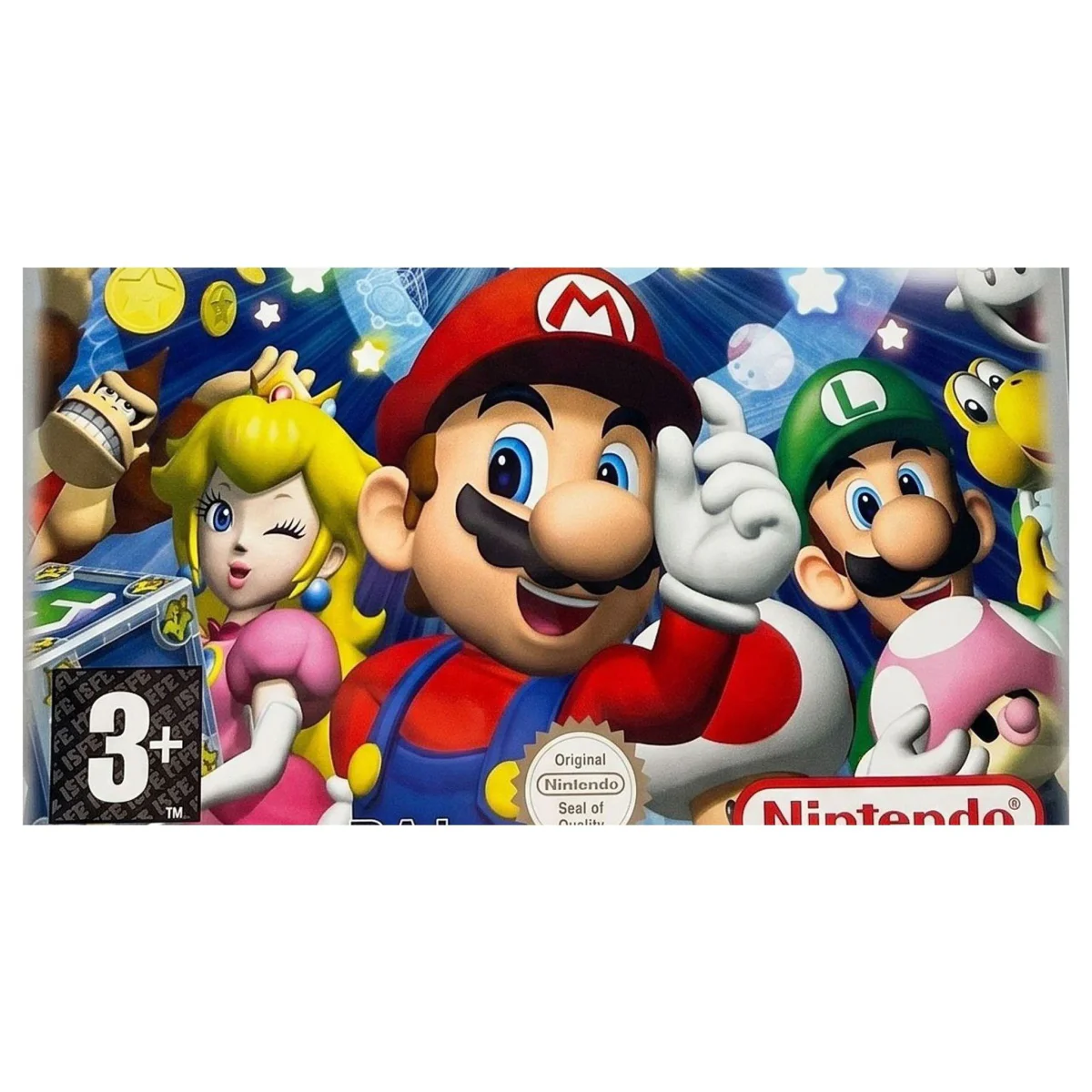 Mario Party 4 (Player's Choice) GameCube Binnenkant — Game in doos