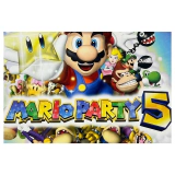 Mario Party 5 (Nintendo Selects) GameCube Label — Game in doos