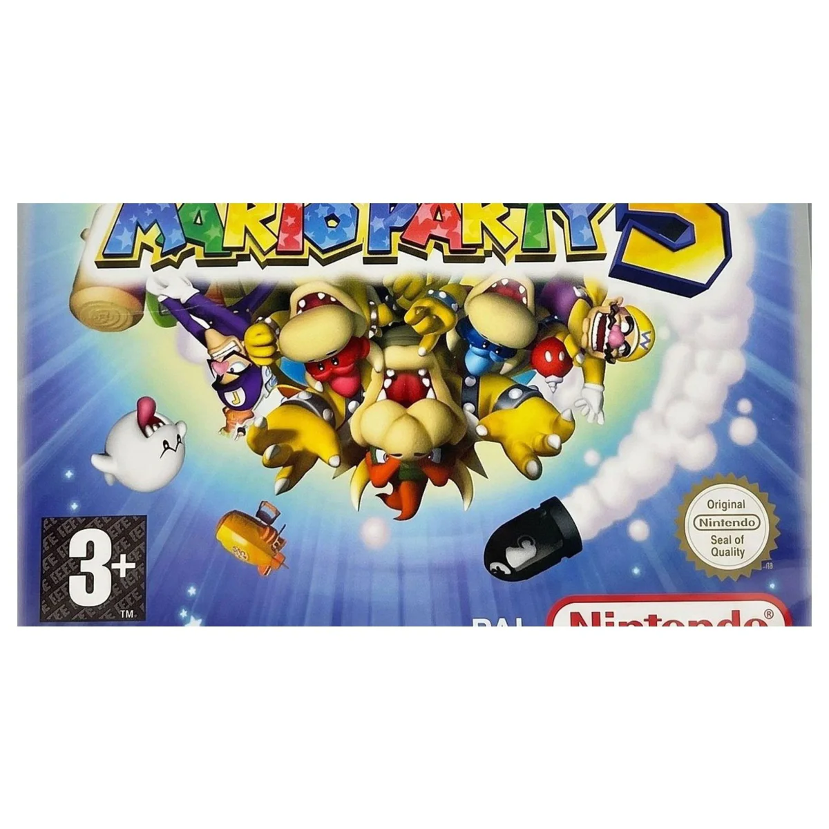 Mario Party 5 (Player's Choice) GameCube Binnenkant — Game in doos