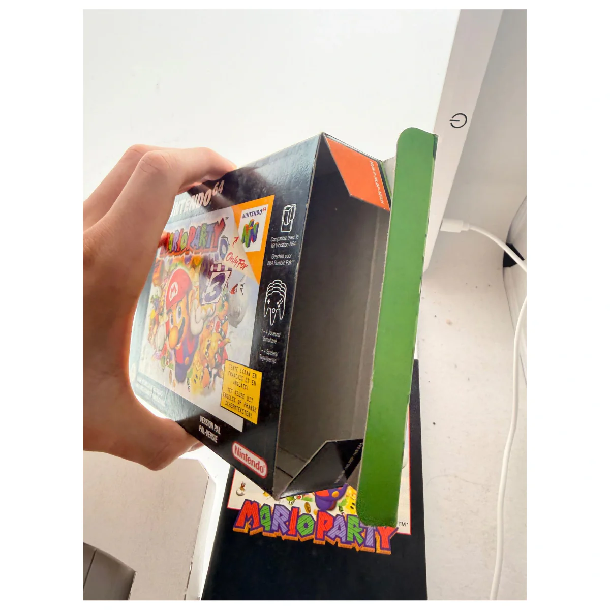 Mario Party Nintendo 64 Label — Game in doos met handleiding