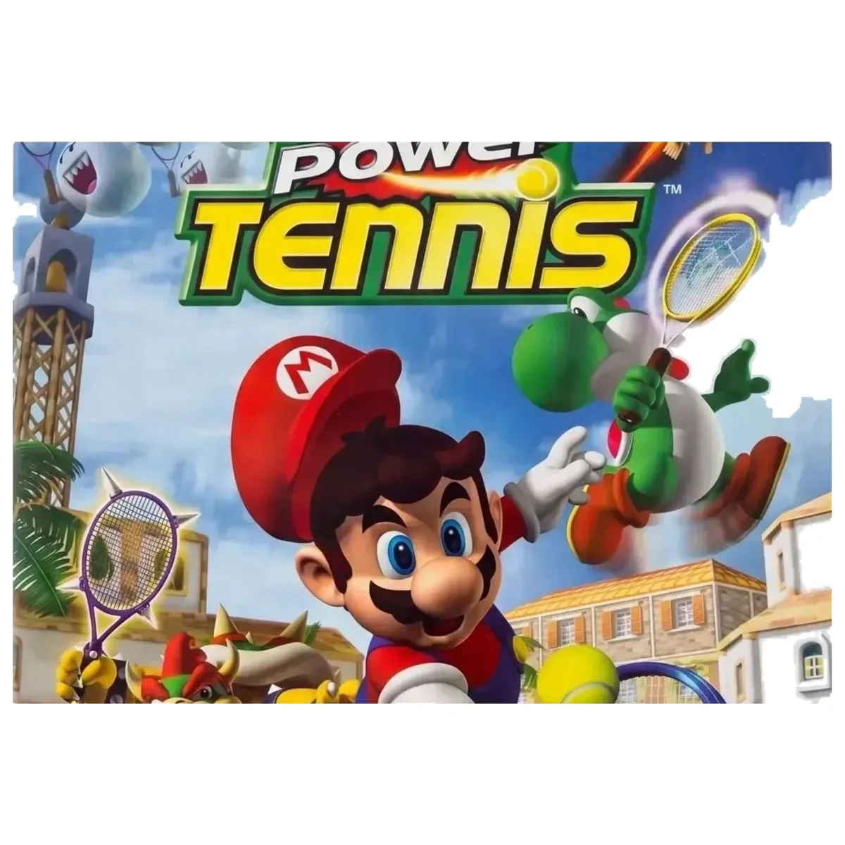 Mario Power Tennis Wii Label — Game in doos