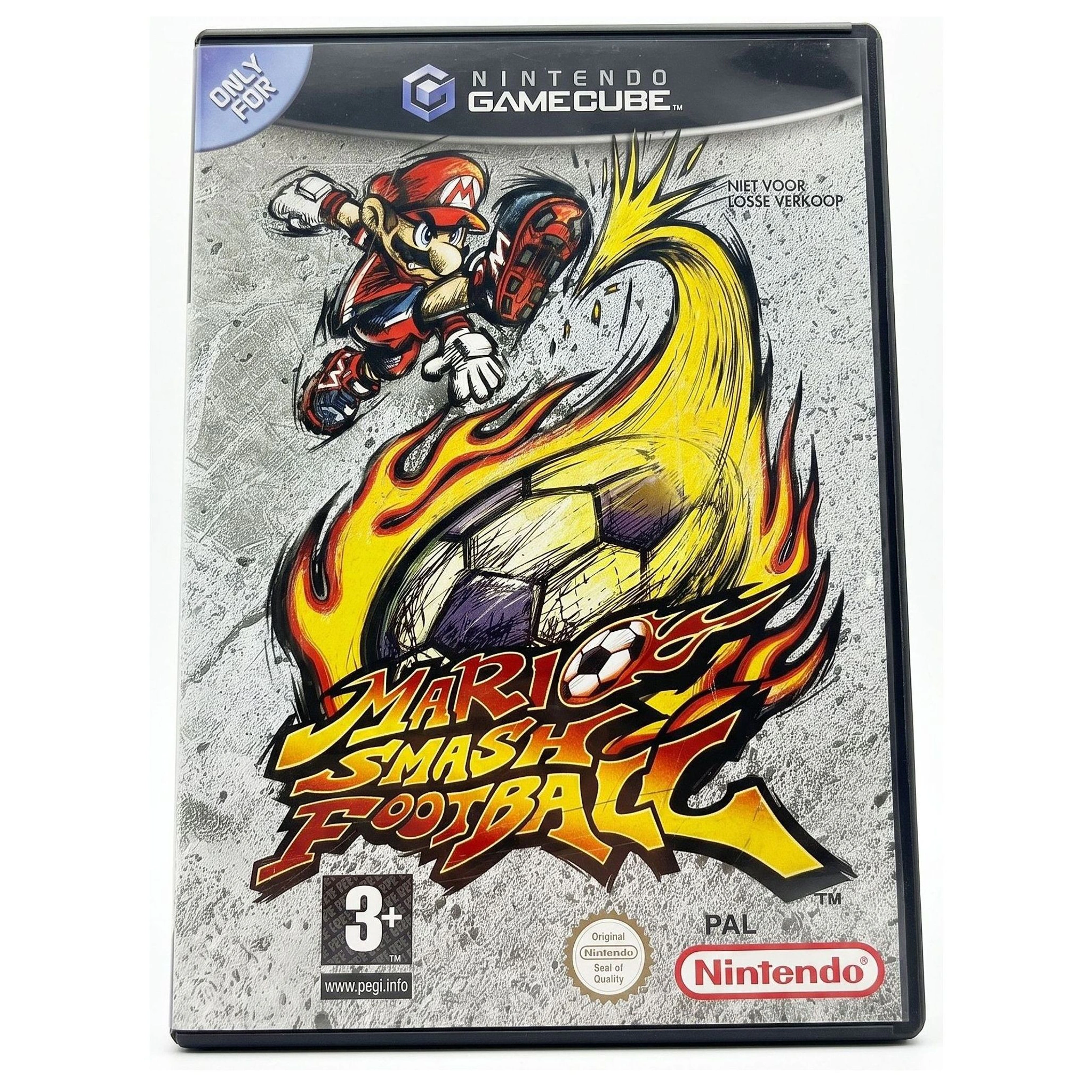 Mario Smash Football (GameCube) — Game in doos, Goed staat — origineel tweedehands kopen bij Gameshop Enter