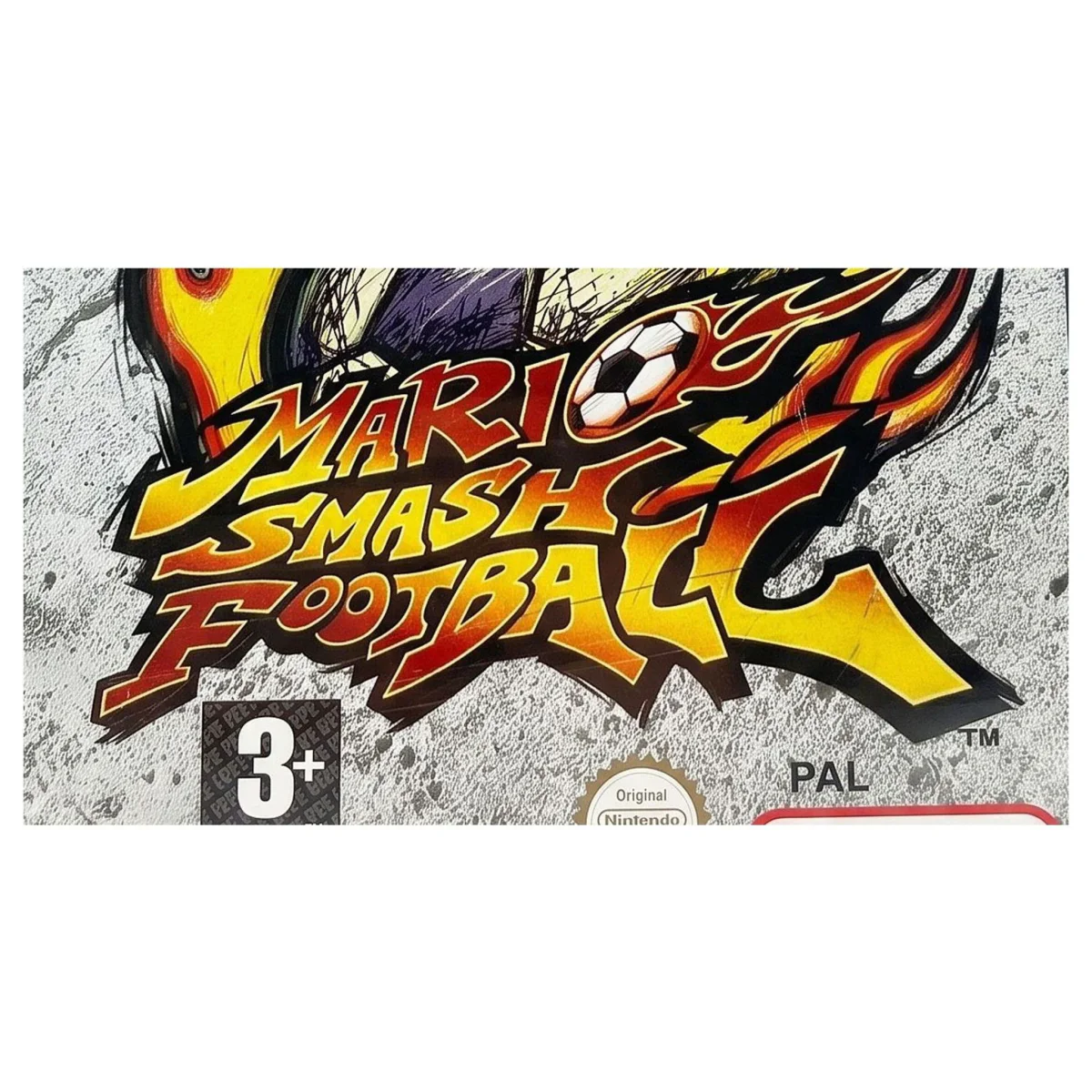 Mario Smash Football GameCube Binnenkant — Game in doos