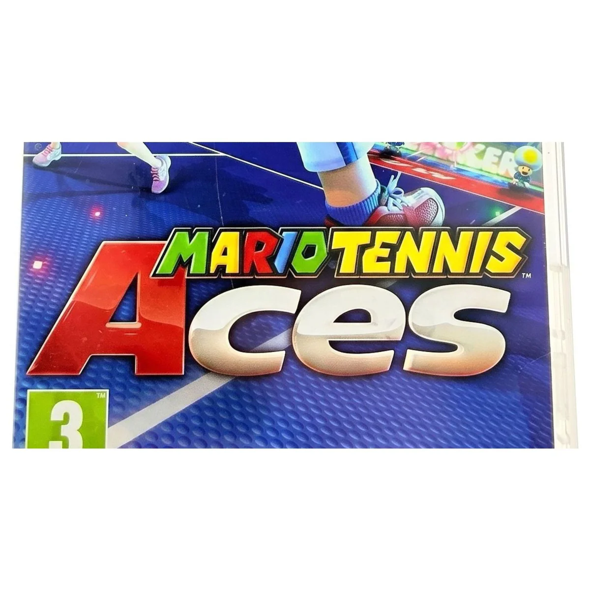 Mario Tennis Aces Nintendo Switch Binnenkant — Game in doos