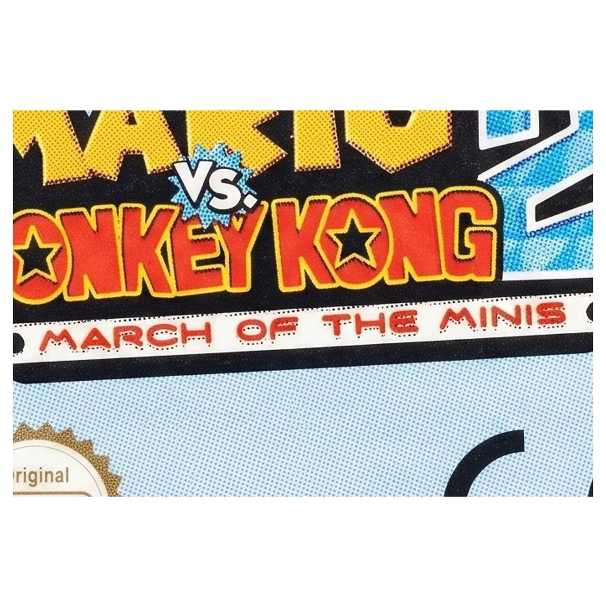 Mario vs. Donkey Kong 2: March of the Minis Nintendo DS Label — Losse cartridge