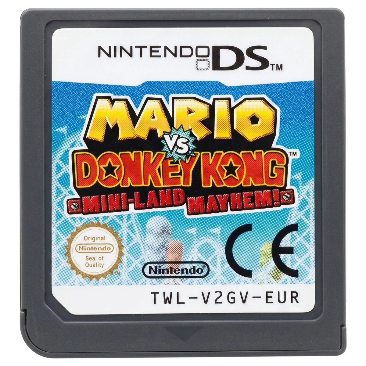 Mario vs. Donkey Kong: Mini-Land Mayhem! Nintendo DS Voorkant — Losse cartridge