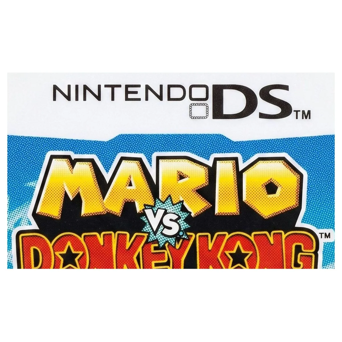 Mario vs. Donkey Kong: Mini-Land Mayhem! Nintendo DS Detail — Losse cartridge