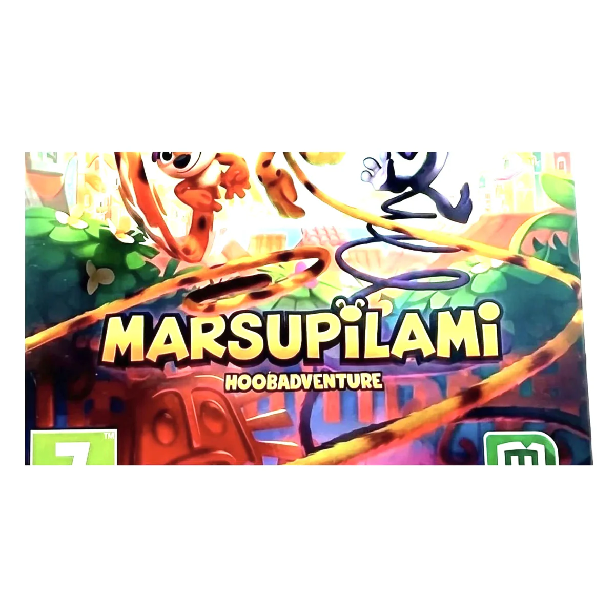 Marsupilami: Hoobadventure Nintendo Switch Binnenkant — Game in doos