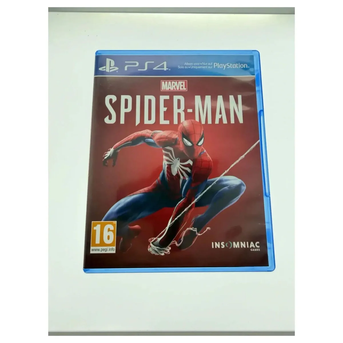 Marvel's Spider-Man PlayStation 4 Voorkant — Game in doos