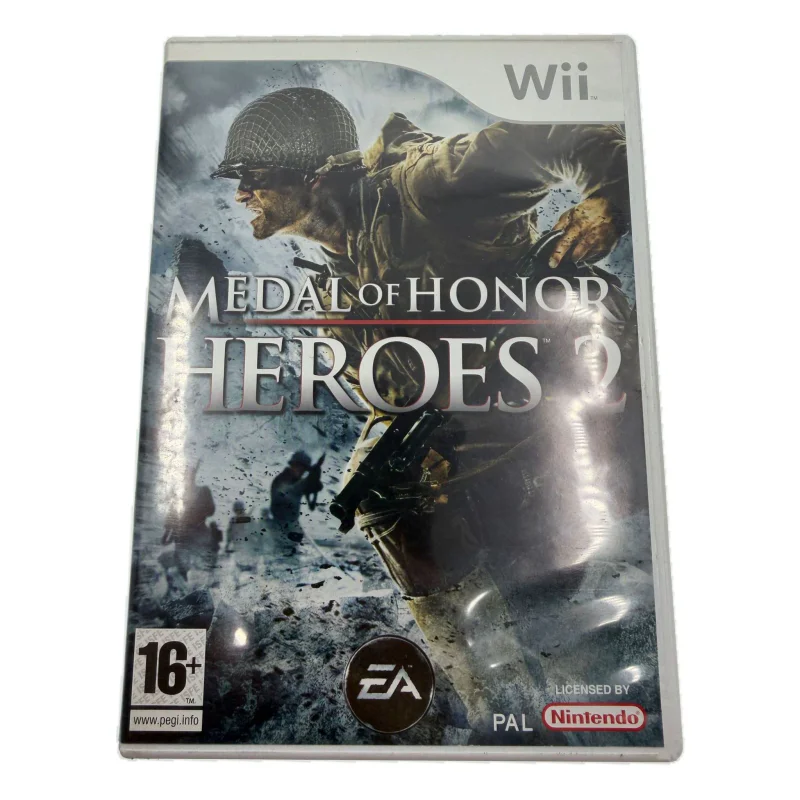 Medal of Honor: Heroes 2 (Wii) Game in doos — Goed — origineel kopen bij Gameshop Enter