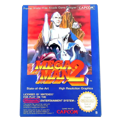 Mega Man 2 (NES) — Game in doos, Speelstaat — origineel tweedehands kopen bij Gameshop Enter