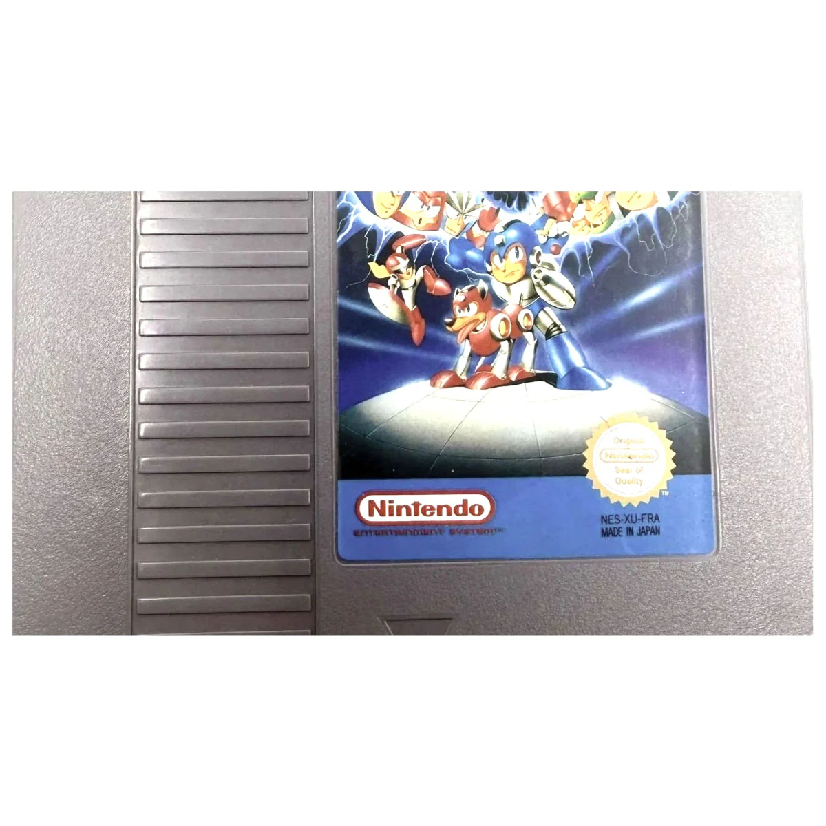 Mega Man 3 NES Label — Losse cartridge