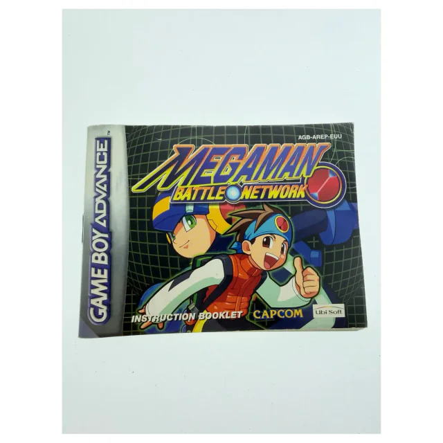 Mega Man Battle Network — oryginalna instrukcja — Game Boy Advance