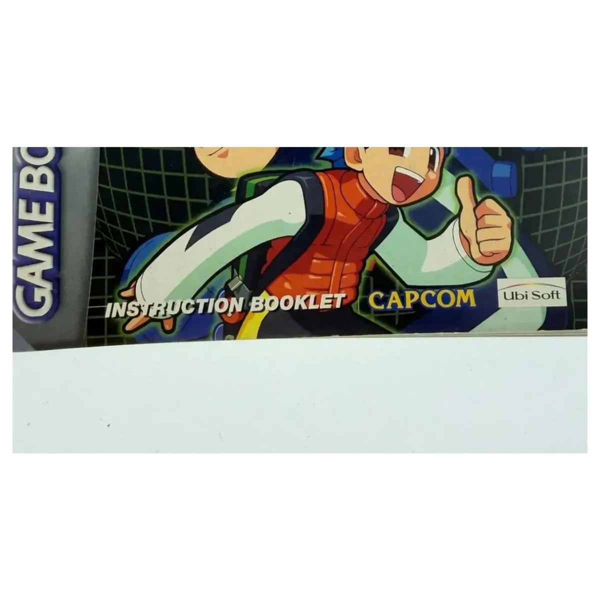 Mega Man Battle Network — manual original (Game Boy Advance) — foto de detalle 3
