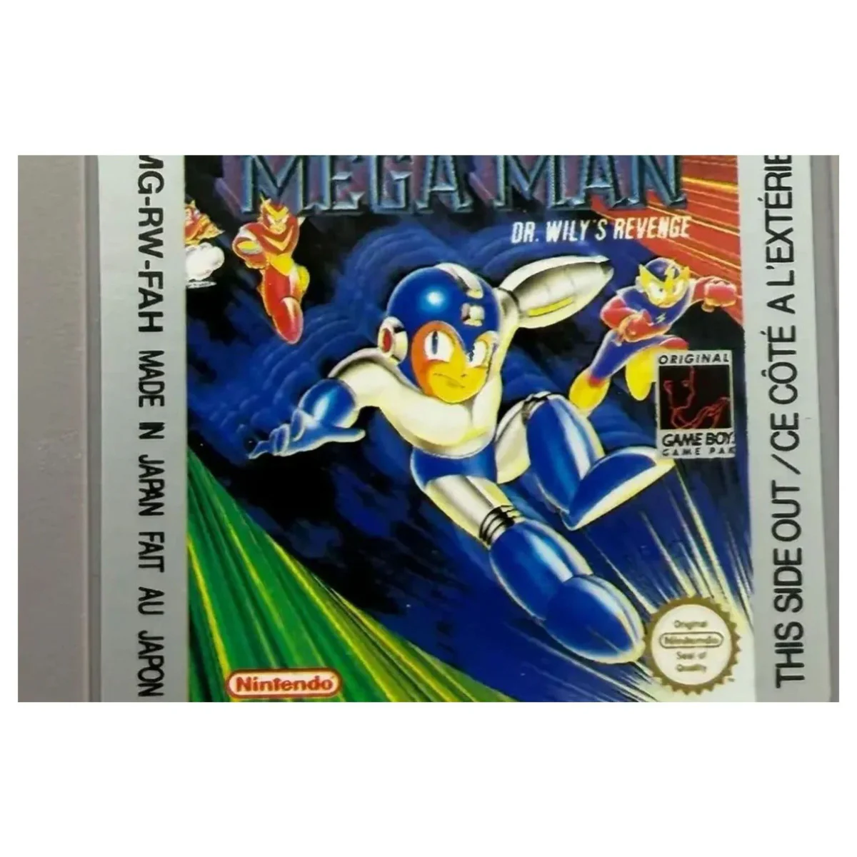 Mega Man: Dr. Wily's Revenge Game Boy / Color Label — Losse cartridge