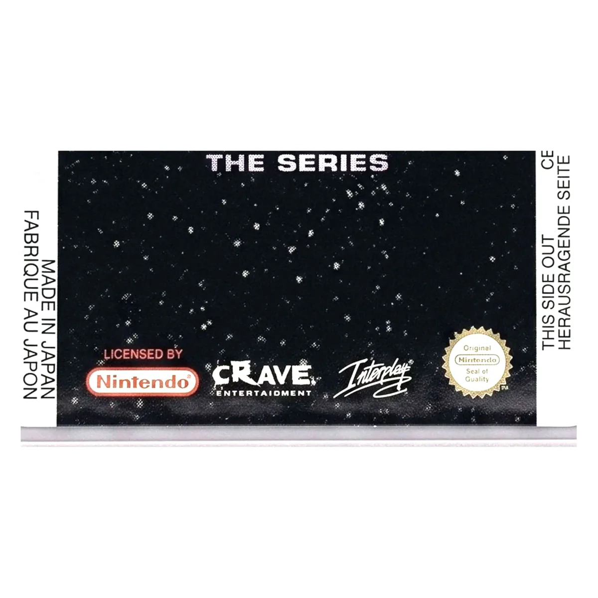 Men in Black: The Series Game Boy / Color Binnenkant — Losse cartridge