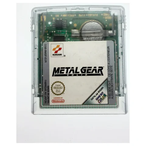 Metal Gear Solid — Game Boy / Color