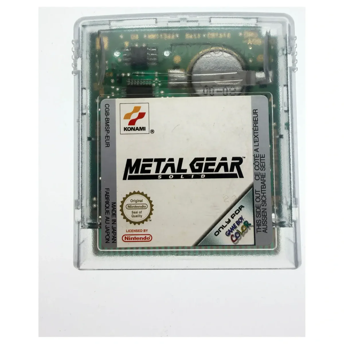 Metal Gear Solid Game Boy / Color Voorkant — Losse cartridge