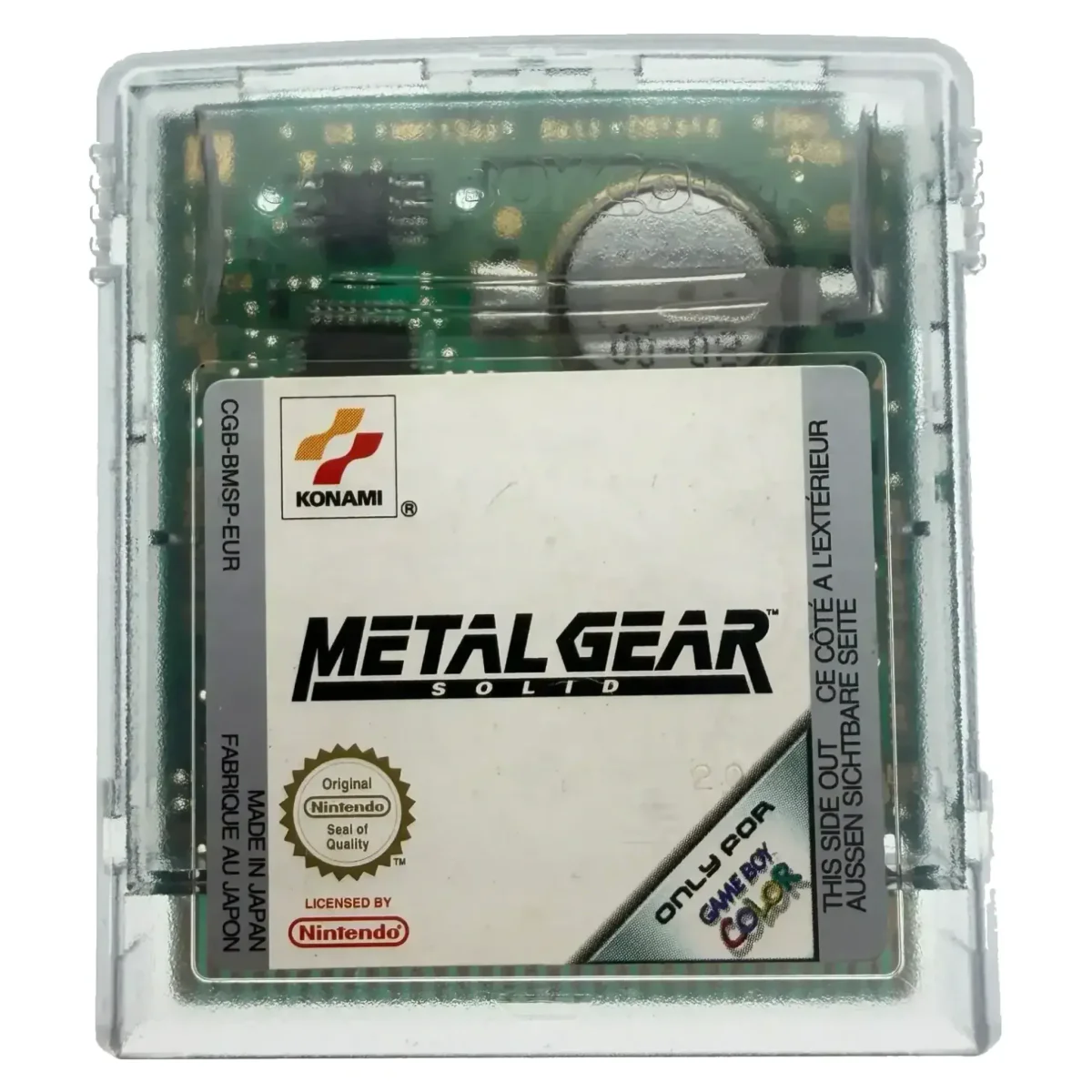 Metal Gear Solid (Game Boy / Color) — Samo kazeta (bez kutije)
