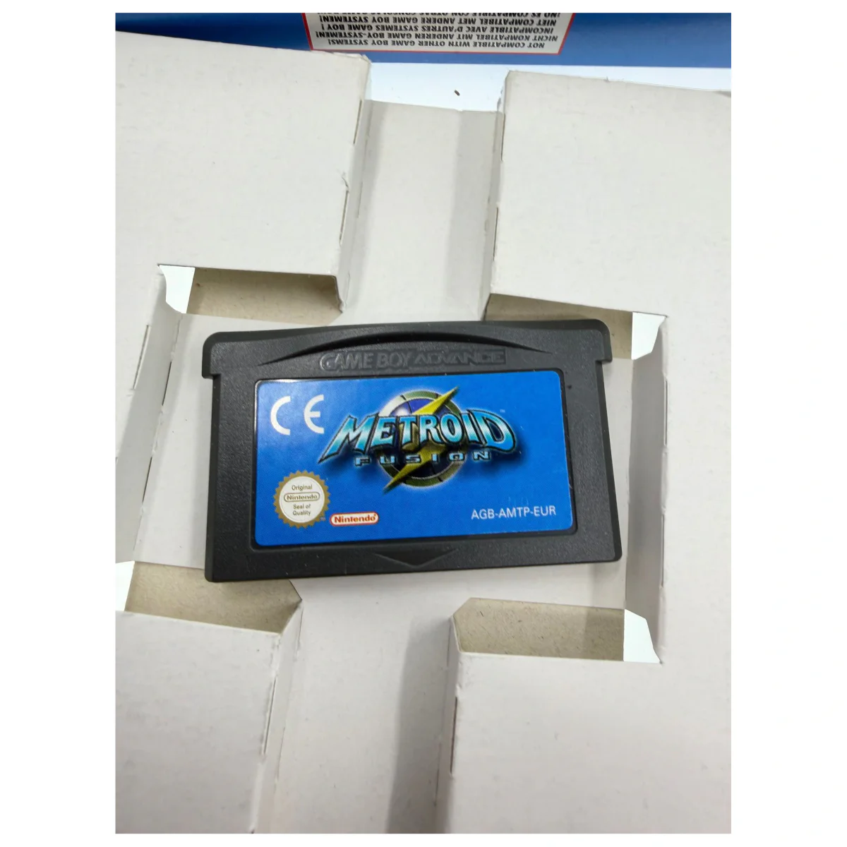 Metroid Fusion (Game Boy Advance) — Joc în cutia originală