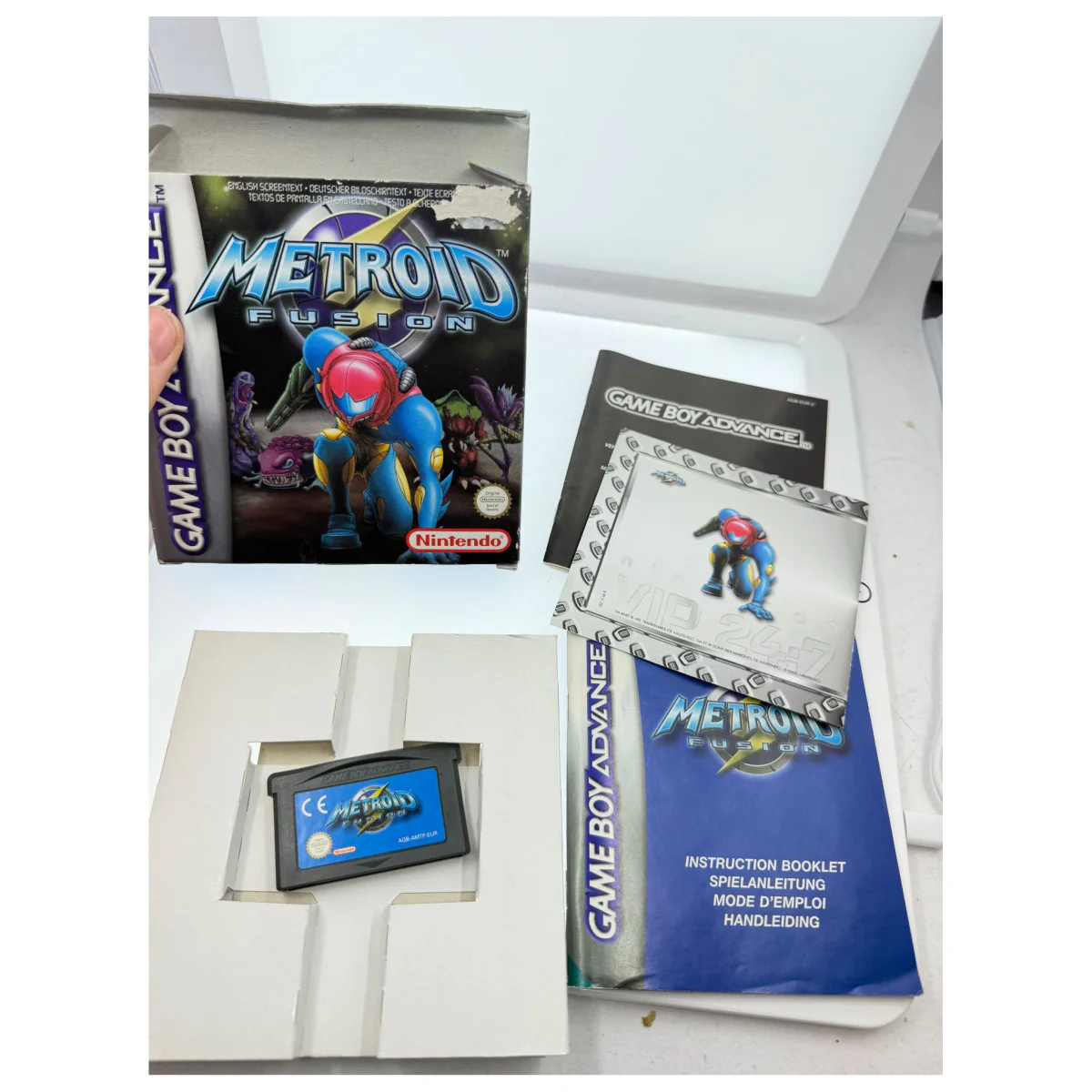 Metroid Fusion (Game Boy Advance) — detail photo 1