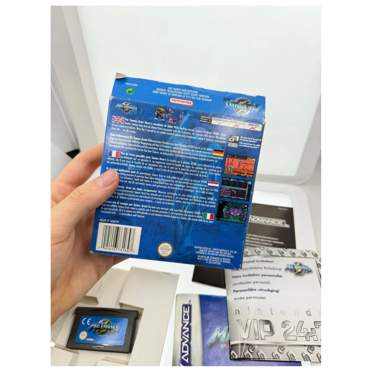 Metroid Fusion (Game Boy Advance) — detail photo 5