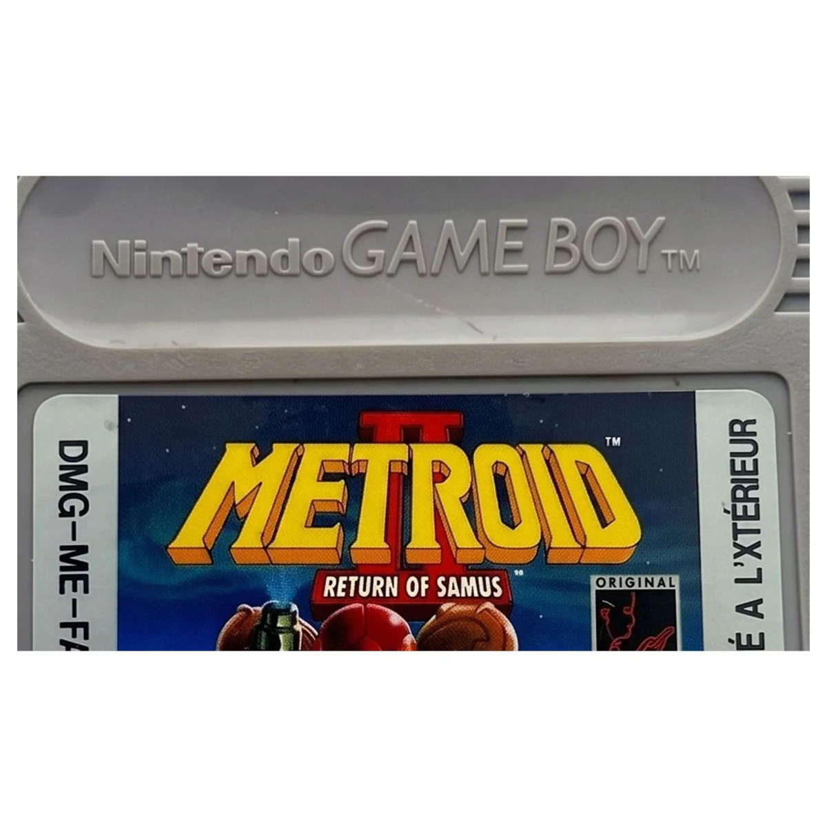 Metroid II: Return of Samus Game Boy / Color Detail — Losse cartridge