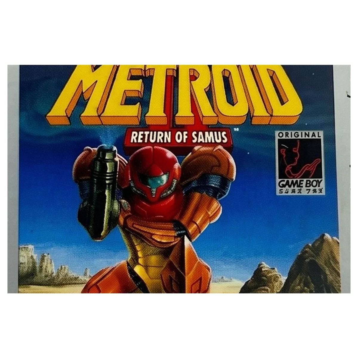 Metroid II: Return of Samus Game Boy / Color Label — Losse cartridge