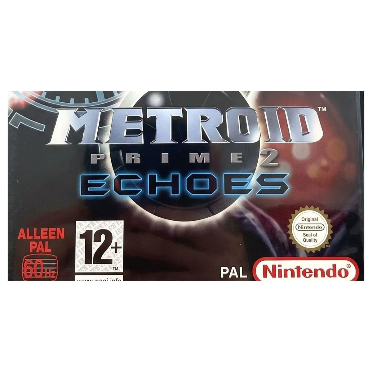 Metroid Prime 2: Echoes GameCube Binnenkant — Game in doos