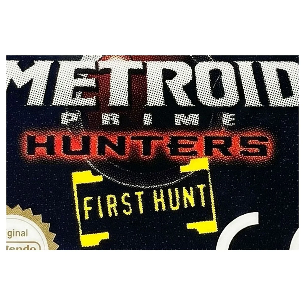 Metroid Prime Hunters: First Hunt (Demo) Nintendo DS Label — Losse cartridge