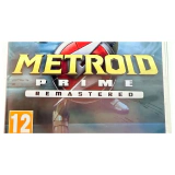 Metroid Prime Remastered Nintendo Switch Binnenkant — Game in doos