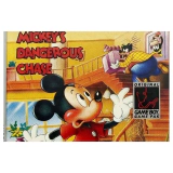 Mickey's Dangerous Chase Game Boy / Color Label — Losse cartridge