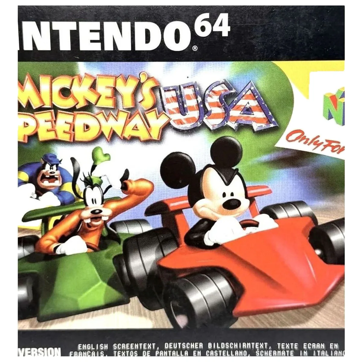 Mickey's Speedway USA (Nintendo 64) — detail photo 2