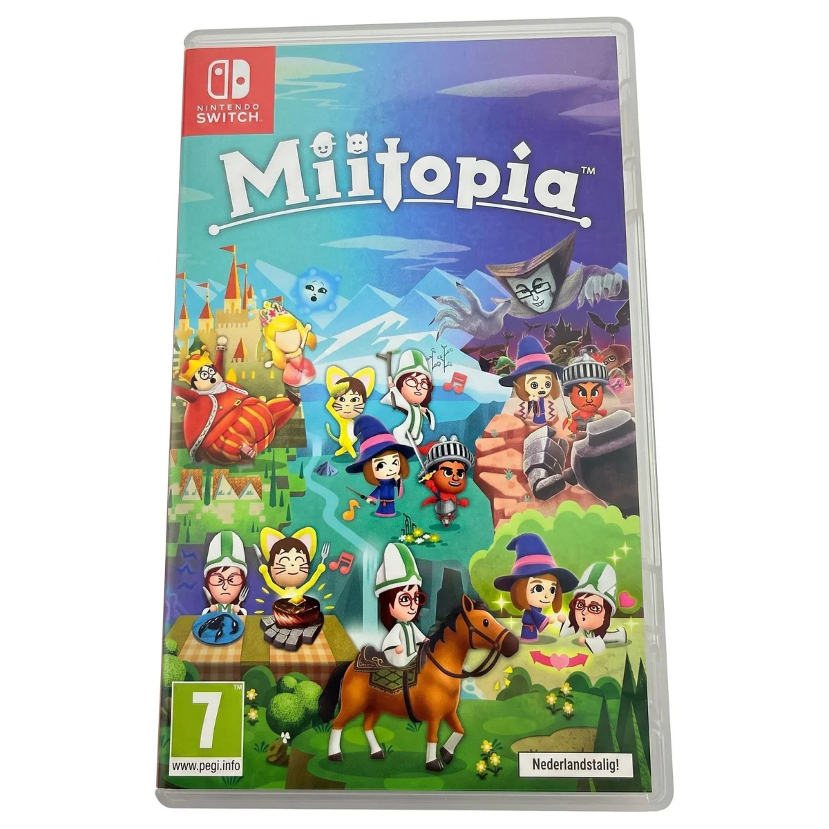 Miitopia Nintendo Switch Voorkant — Game in doos