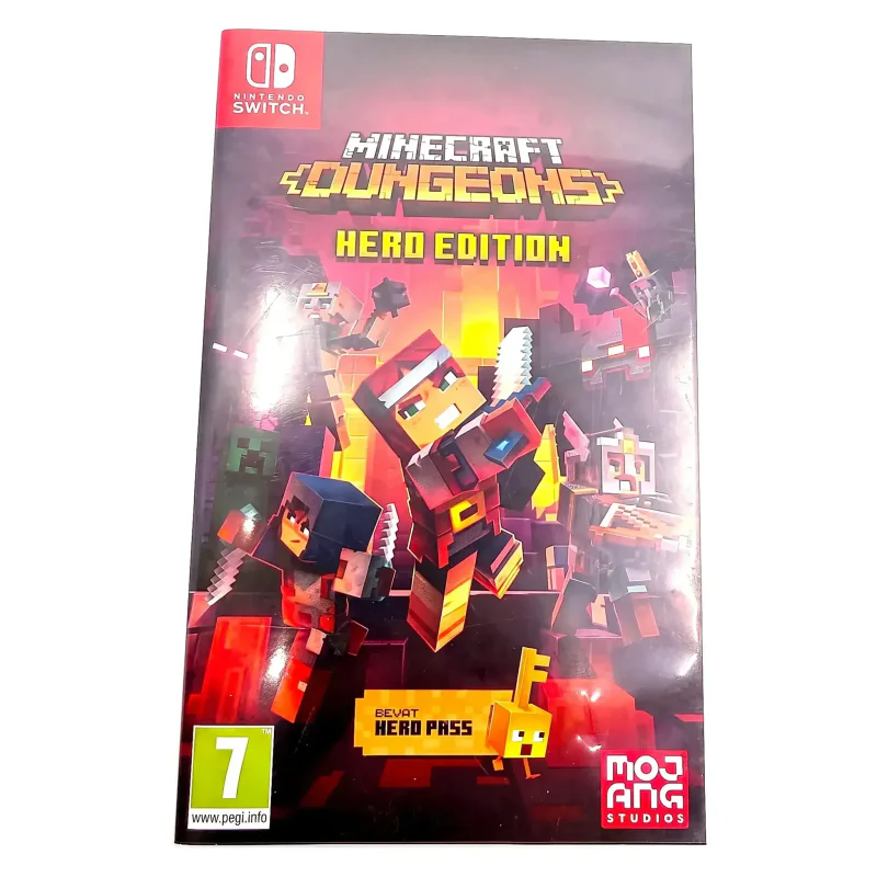 Minecraft Dungeons: Hero Edition (Nintendo Switch) Game in doos — Goed — origineel kopen bij Gameshop Enter